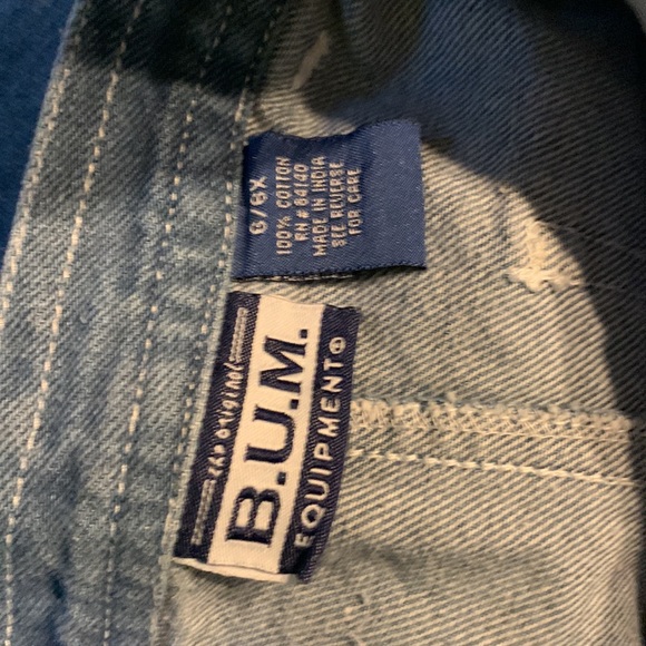 ✋B.U.M Equipment Vintage Girls Skirt 6 6X Rodeo Western - Picture 8 of 11